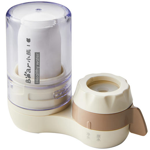 【小程序】小熊龙头净水器 CX-E0031 白色 透明盖 陶瓷+活性炭 1芯装 商品图1
