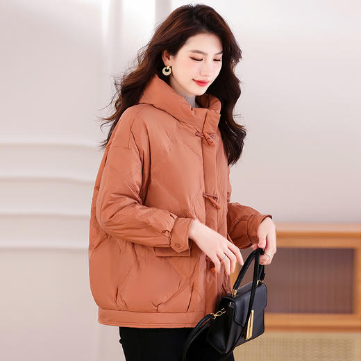 冬季新款，女短款白鸭绒小个子羽绒服HR-YIZX8211A 商品图7