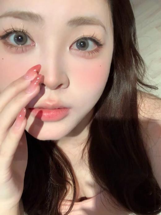 Lillilly日抛美瞳 碎金白桃LL-48 14.2mm 商品图3