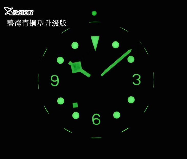 复刻手表xf帝舵青铜碧湾系列对比正品评测