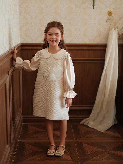 天鹅长袖连衣裙 商品图0