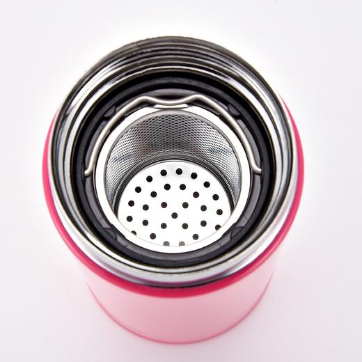 虎牌（TIGER） 茶滤网型不锈钢真空杯 家用办公茶滤网杯 480ML MCA-T48C 奶白色WI 商品图3