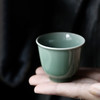 龙泉青瓷严少英素面小杯品杯茶杯功夫小茶杯陶瓷喝茶专用家用待客品茗杯 商品缩略图1