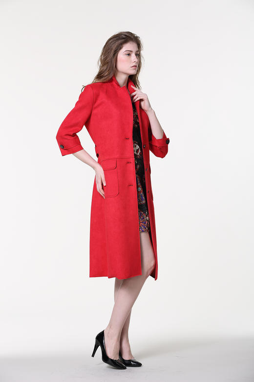 【伯妮斯茵】红色风衣--绿葡萄园--《生命之美-梵高的花园》161D277 商品图11