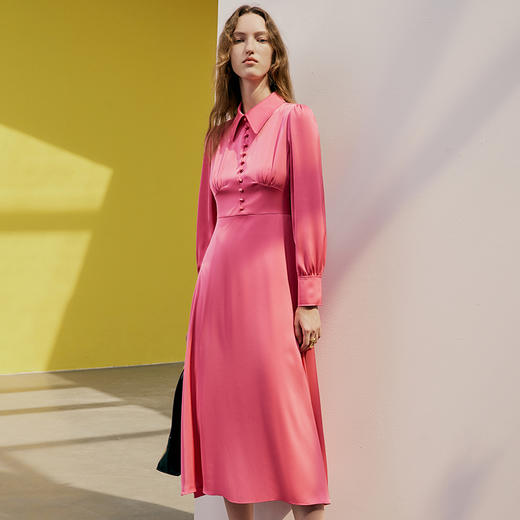 EITIE爱特爱春季新款时尚优雅连衣裙7307015 商品图4