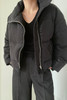 WDC02-1121-1  JUNLI黑色拉链鹅绒服  [   ] 商品缩略图2