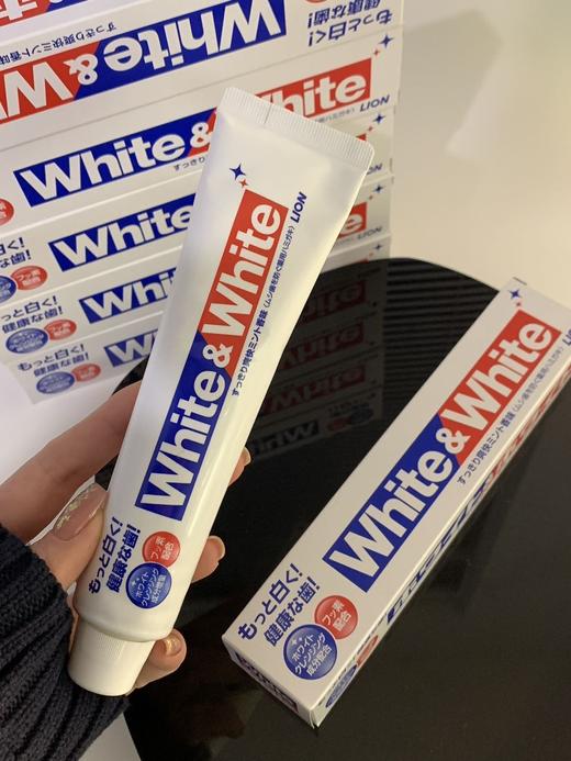 日本狮王LION酵素美白去渍牙膏清新口气 150g花王 商品图3