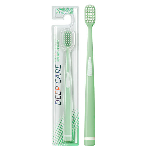 小鹿妈妈 新升级宽头软毛6号成人牙刷*4支 颜色随机 商品图2