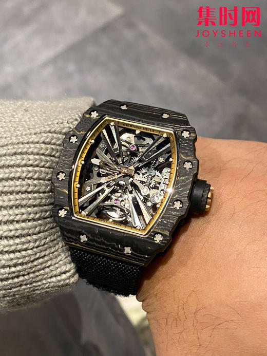 『RICHARDMILLE』理查德米勒RM12-01碳纤维壳 真陀飞轮腕表 商品图6