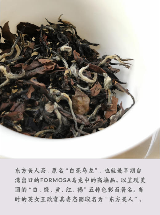 台湾东方美人乌龙茶 75克 台湾原产 桃竹苗核心产区 迷人的香槟香 商品图3