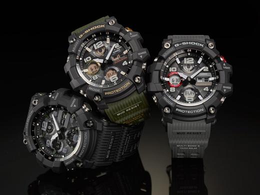 1F【卡西欧】G-SHOCK小泥王太阳能电波手表 商品图0