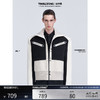TIWILLTANG启世录“御宇”黑白原创结构罗纹高领层次分割撞色夹克 商品缩略图4