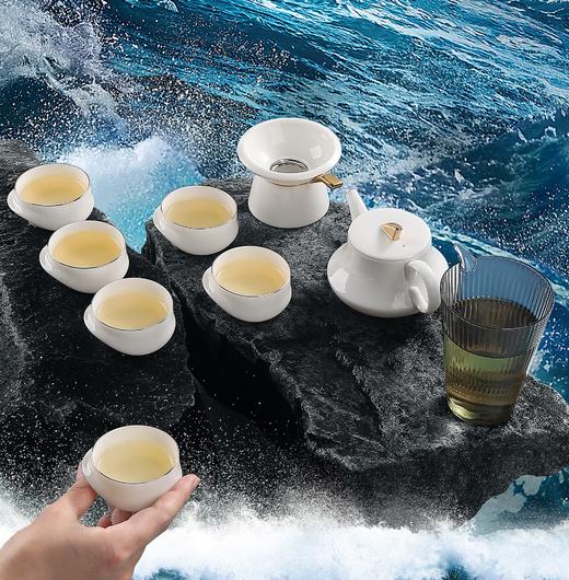 乘风破浪-羊脂玉瓷套组 商品图0
