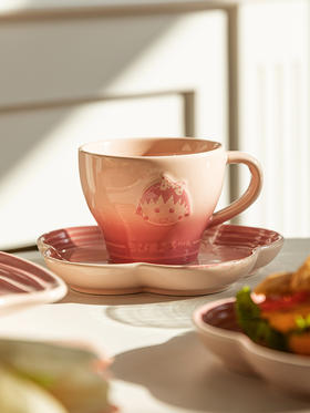 摩登主妇&樱桃小丸子 渐变咖啡杯套装家用杯子陶瓷马克杯水杯