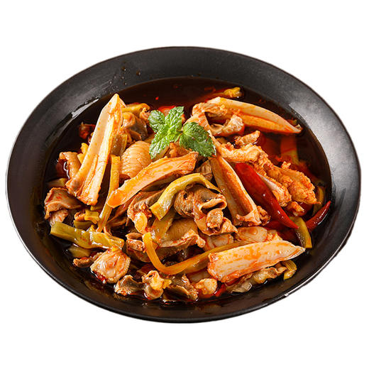 【麻辣鲜香！椒麻大杂烩】鸡爪筋三角骨鸡胗贡菜网红零食藤椒脆骨椒麻大杂烩 健康营养 商品图3