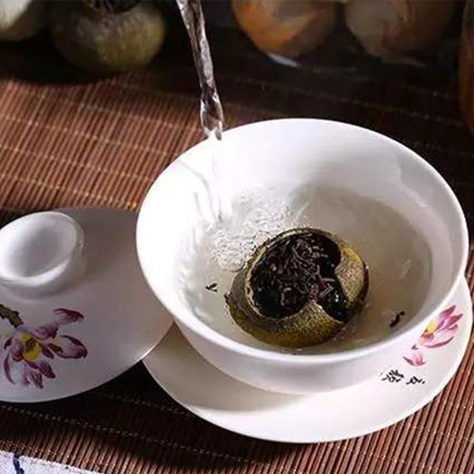 热卖【新会小青柑】精选新会陈皮和云南普洱，半生晒制成，越陈越香，一颗一泡，健脾养胃，理气调中，送礼佳品 商品图5