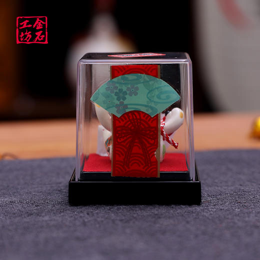 金石工坊招财猫汽车摆件车内创意个性饰品车上中控台可爱套装车载 商品图3