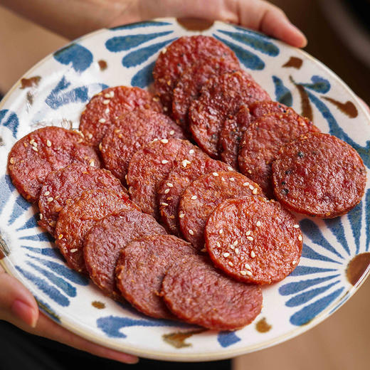 一方云拾潮汕炭烧猪肉脯 果木炭烤 酥软有嚼劲 香润不干巴 独立小包装美味随心分享 蜜汁味/黑椒味 60g/袋 商品图3