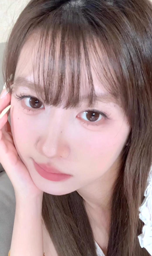 日抛 Puffgirl  脸红兔兔14.2 着色13.6  樱桃红 商品图5