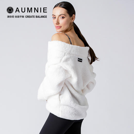 【AUMNIE】泰迪毛长毛绒立领夹克 WARM HUGS FLEECE JACKET 商品图1