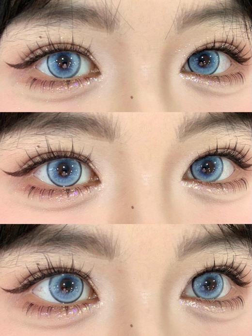 【大直径】ICECANDY-蓝色蝴蝶-14.5mm【年抛 0-1000度 含有525/575】 商品图1