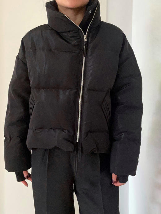 WDC02-1121-1  JUNLI黑色拉链鹅绒服  [   ] 商品图9