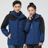 新款冲锋衣男女士两件套三合一防风防水登山服热封滑雪服 商品缩略图4