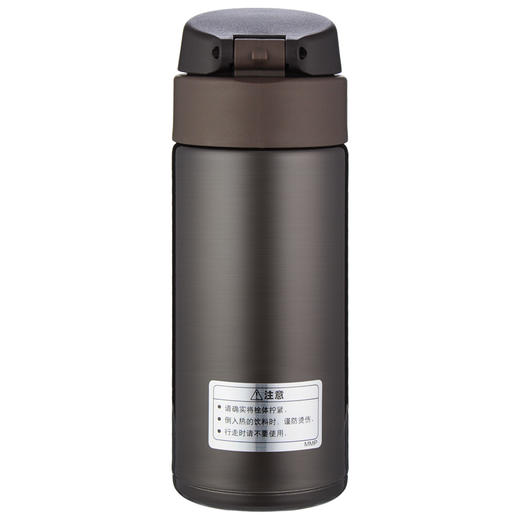虎牌（TIGER） 超轻保温杯子不锈钢保冷水杯车载杯MMY-A36C 360ml 咖啡色TV 商品图3