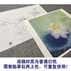 【大彩图】杨冬冬工笔画白描底稿小品《夜月幽梦》荷花临摹勾线花鸟线稿HD19 商品缩略图3