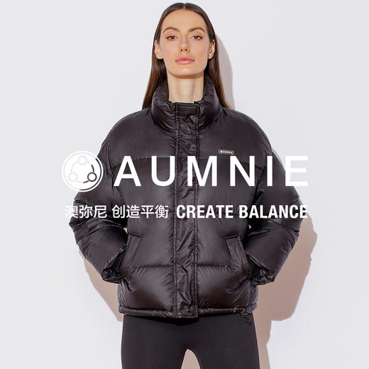 【AUMNIE】运动LOGO棉服休闲外套+经典立领棉服休闲外套 SPORTS LOGO PUFFER JACKET 商品图1