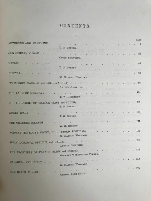 约19世纪后期 欧洲风景图集（卷4） 数百幅版画插图 真皮精装大16开 商品图3