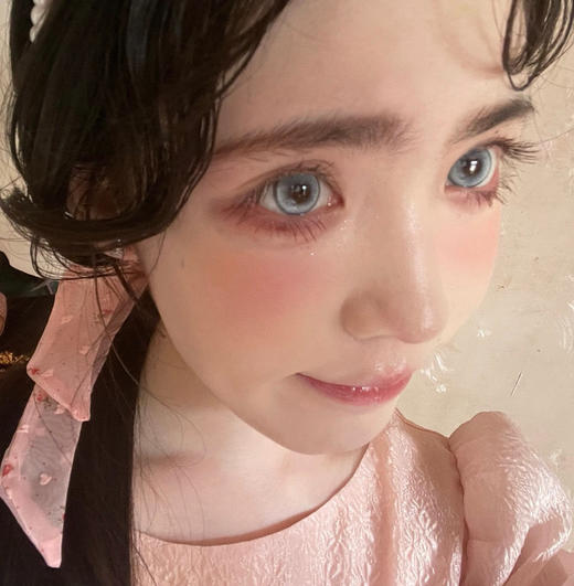 【大直径】ICECANDY-蓝色蝴蝶-14.5mm【年抛 0-1000度 含有525/575】 商品图13