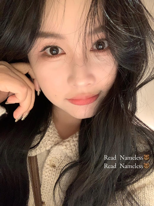 Read Nameless /韩国钩织娃娃领毛衣+百褶格子长裙 商品图9