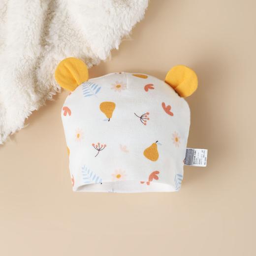 婴儿胎帽春秋夏薄款纯棉新生幼儿0男女宝宝3个月无骨初生护卤帽子 商品图11