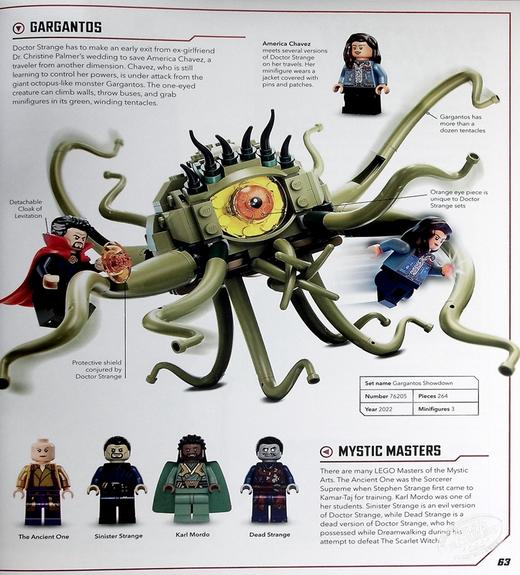 【中商原版】乐高漫威图解词典 英文原版 Lego Marvel Visual Dictionary Simon Hugo 乐高玩具图书 漫威英雄系列 商品图6