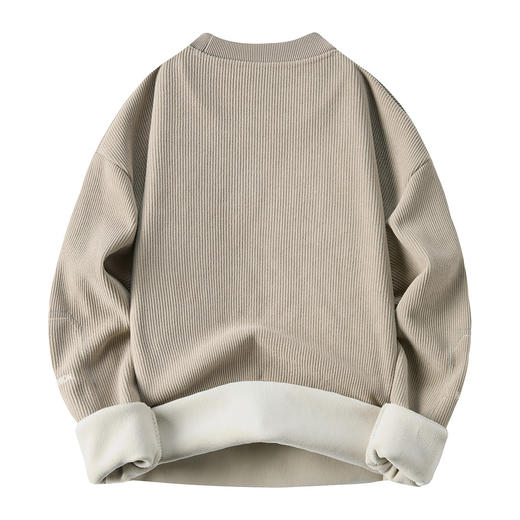 【加绒保暖 海藻纹】罗蒙秋冬男装卫衣加厚加绒男士卫衣秋冬季加绒卫衣男卫衣 商品图2