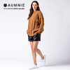 【AUMNIE】复古领宽松针织绞花毛衣   VINTAGE MOCK NECK OVERSIZED CABLE KNIT SWEATER 商品缩略图2