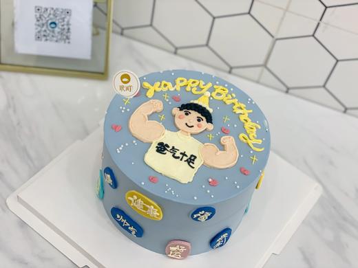 手绘霸气十足！爱健身爸爸❗️ 商品图1