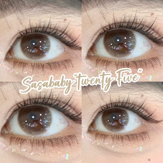 月抛 Sasababy  25岁 14.0 着色13.3 清透棕自然 商品图0