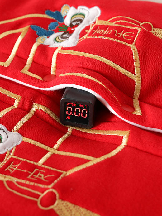 贝肽斯婴儿夹棉连体衣秋冬季宝宝过年拜年衣服新生儿满月保暖衣 商品图2