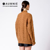 【AUMNIE】复古领宽松针织绞花毛衣   VINTAGE MOCK NECK OVERSIZED CABLE KNIT SWEATER 商品缩略图4