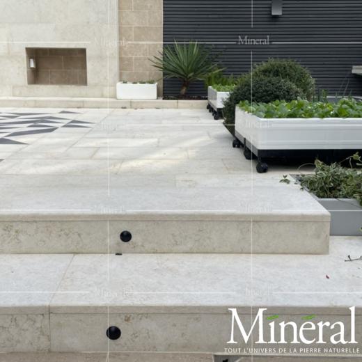 尤利娅米黄台阶立面板 商品图0