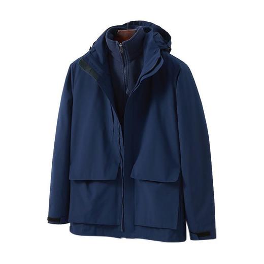 秋冬季新款户外三合一两件套冲锋衣男女款加绒加厚防风防水登山服 商品图4