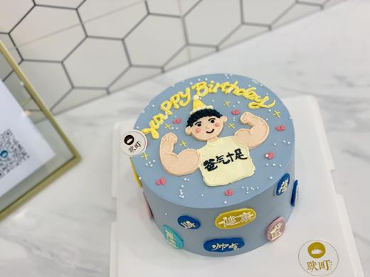 手绘霸气十足！爱健身爸爸❗️ 商品图0