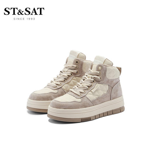 星期六撞色加绒高帮棉鞋休闲鞋SS2411201V 商品图6