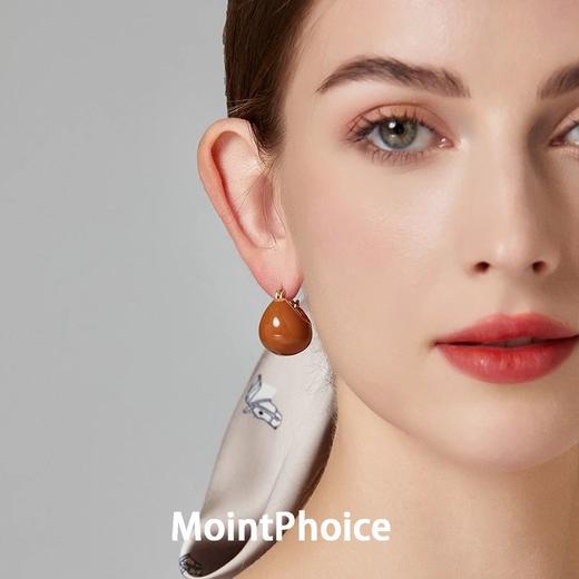 【法式复古星期耳钉】MointPhoice美拉德星期耳饰 925银针 时尚百搭 知性优雅 商品图4