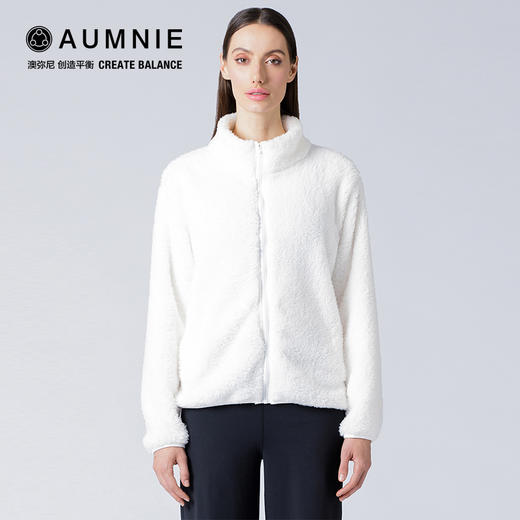 【AUMNIE】泰迪毛长毛绒立领夹克 WARM HUGS FLEECE JACKET 商品图3