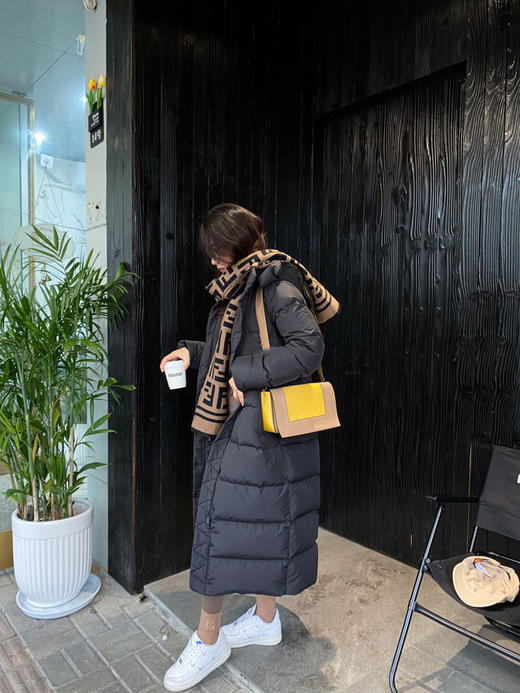 去东北！去漠河！lulu九格长款连帽厚羽绒服【包邮+三天无理由tui换】 商品图14