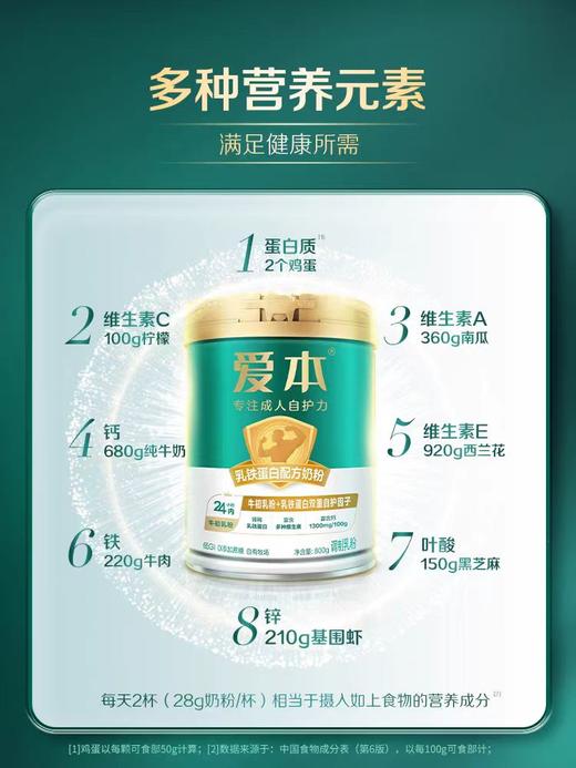 飞鹤爱本乳铁蛋白奶粉800G 商品图0