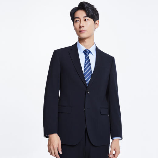 圣得西男士西服套装中青年职业上班通勤商务西装男2412928009A 商品图1